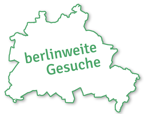 Karte Umriss Berlin f&uuml;r berlinweite Gesuche