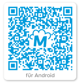 QR-Code f&uuml;r die MoKiS-App, darunter Text: f&uuml;r Android
